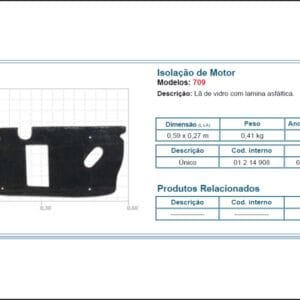1214908 - ISOLADOR TERMICO 709