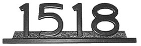 VL1233 - EMBLEMA ZAMAC MB 1518