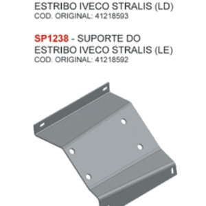 SP1237 - SUP ESTRIBO IVECO STRALIS DIR