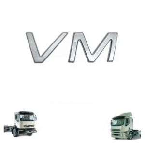VL6082 - EMBLEMA ACETINADO LETRASEIRO VM DO VOLVO VM