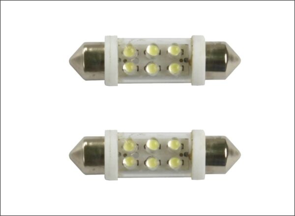 TL6418V SMD - LAMP TORPEDO 24VTS LED SMD ULTRA WHITE ( PAR ) (10