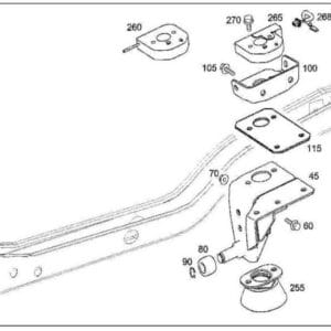 9583170069 - BUCHA CALCO CABINE ATEGO