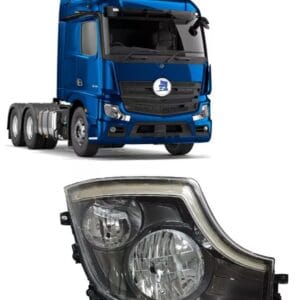 BBZ04-003 - FAROL NEW ACTROS DIR (MASCARA NEGRA)