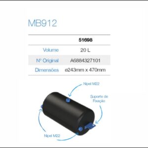 A6884327101 - BALAO AR 20 LTS