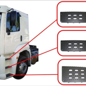 VWS009P - PISANTE ESTRIBO VW CONST 19.320 ESQ (BAIXO) PRETO