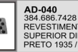 AD-040 - PISANTE ESTRIBO 1935 PLAST SUP D/E
