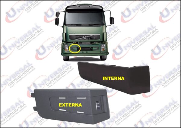 V20043.5 - ACAB PARACHOQUE VOLVO VM EXT 2012 ESQ