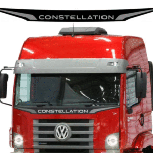ADS3969 - ADESIVO FAIXA GRADE VW CONSTELLATION 2023 CINZA (L