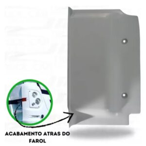AM1826E - PLACA PROTECAO FAROL ACTROS MEGASPACE ESQ
