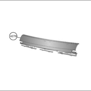 AM4278 - PAINEL FRONTAL SUP VW WORKER C/ FRISOS