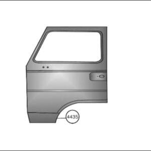 AM4435E - FOLHA PORTA VW 2000 ESQ