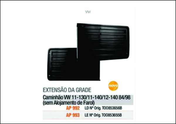 AP993 - PRATO FAROL VW 11.130/13.130 ESQ
