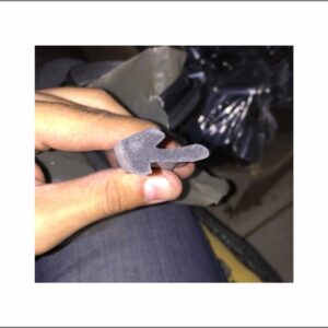 AUTOT9056 - BORRACHA PORTA VOLVO NL12 AP 93 FIX.PORTA...