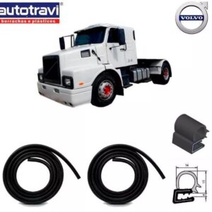 AUTOT9107 - BORRACHA PORTA VOLVO N 12 AT 92 FIX.CAB(PECA)