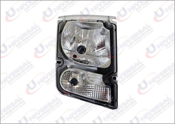 40.1.8.007 - FAROL VOLVO VM CHINES 2005 / 2013 ESQ (PRETO)