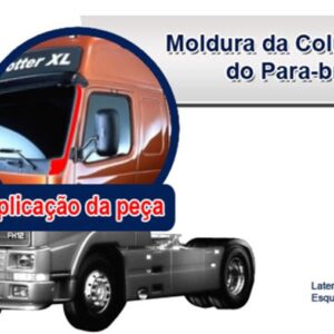 3175906 - MOLDURA COLUNA VOLVO FH TODOS DIR