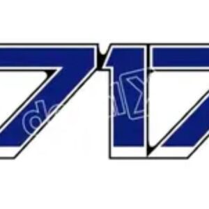 ADS2771 - EMBLEMA RESINADO CARGO 1717 AZUL