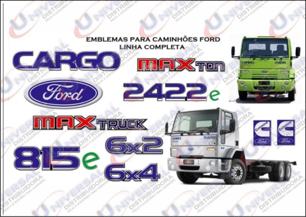 VL4100 - EMBLEMA ACETINADO CARGO 6X2