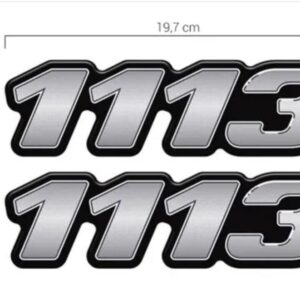 ADS2999 - EMBLEMA RESINADO MB 1113 NOVO