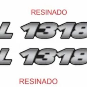 ADS2559 - EMBLEMA RESINADO MB 1318 L NOVO