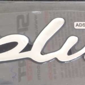 ADS1504 - EMBLEMA RESINADO VW PALAVRA PLUS (CROMADO)