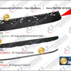 82245535 - TAPA SOL VOLVO FH 2010/2014 ( SO A BASE )
