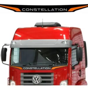 ADS3970 - ADESIVO FAIXA GRADE VW CONSTELLATION 2023 LARANJA