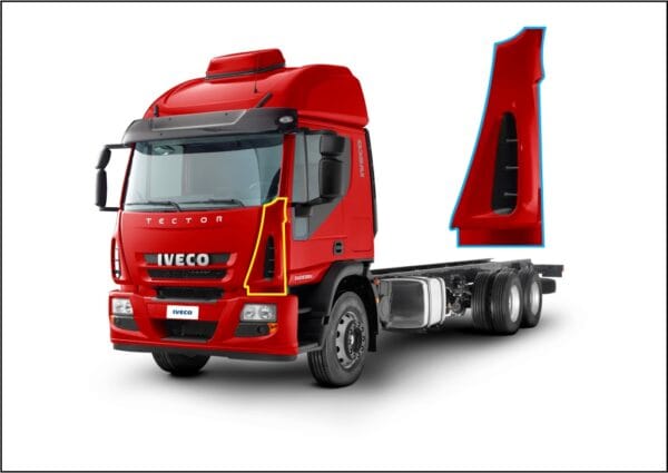 FBC654 - DEFLETOR COLUNA IVECO TECTOR CURSOR DIR RTM