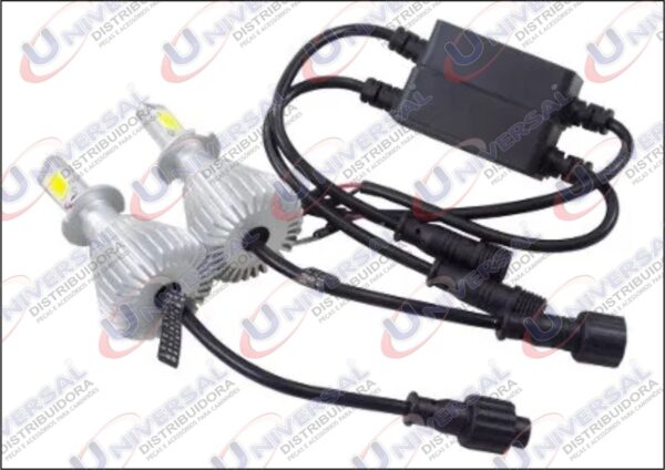 800.111 - LAMP H3 LED 6000K 3200LM C/ REATOR