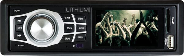 LT600DVD - RADIO LITHIUM MP3 USB/CARTAO DE MEMORIA/DVD