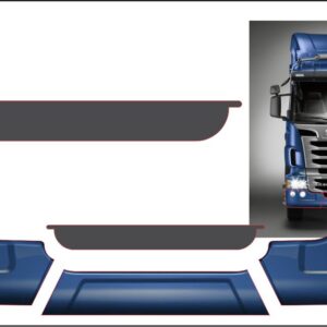 AM6158 - TELA PARACHOQUE SCANIA S6 CENTRAL