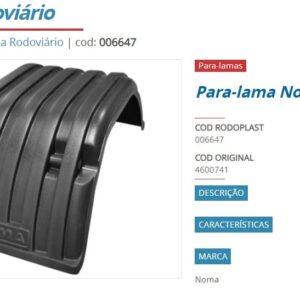 RD806647 - PARALAMA BI-TREM NOMA ATE 2011