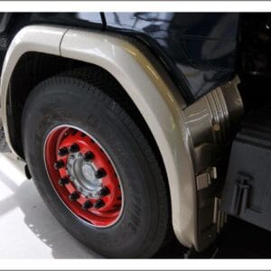 RD809461P - PARALAMA CABINE SCANIA S4 (PRETO)"ECO"DE/TD