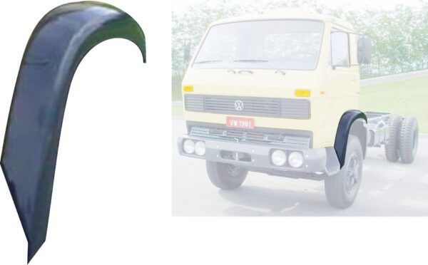 V126 - PARALAMA CABINE VW PESADO 85 A 93 ESQ (FIBRA)