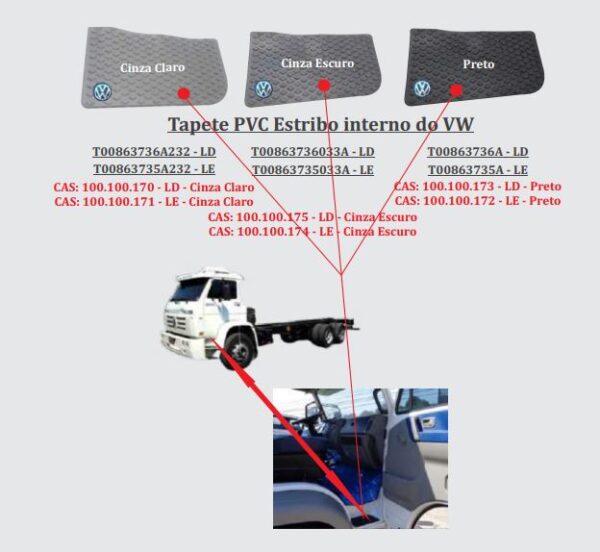 T00863735A - BOR PISANTE ESTRIBO VW PRETO ESQ