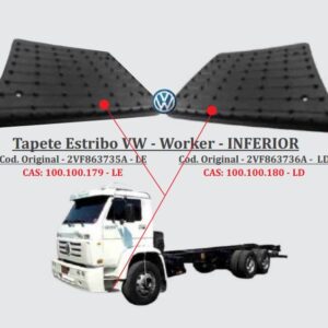 2VF863735A - PISANTE ESTRIBO VW WORKER INF ESQ