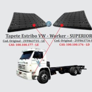 2VF863735 - PISANTE ESTRIBO VW WORKER SUP ESQ
