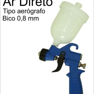 10009000 - PISTOLA STILO AD 0,8MM AZUL ( AR DIRETO )