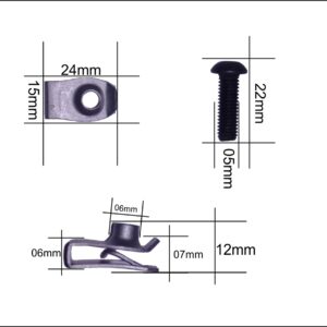 UNIV996362 - PRESILHA GRADE E FAROL (EMB.6 PRES )OBS: S/PARAFUS