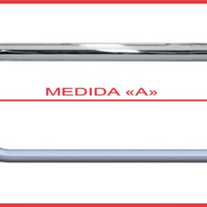 TB1125 - SAIDA FINAL CROMADA 3,5'' (1250MM)