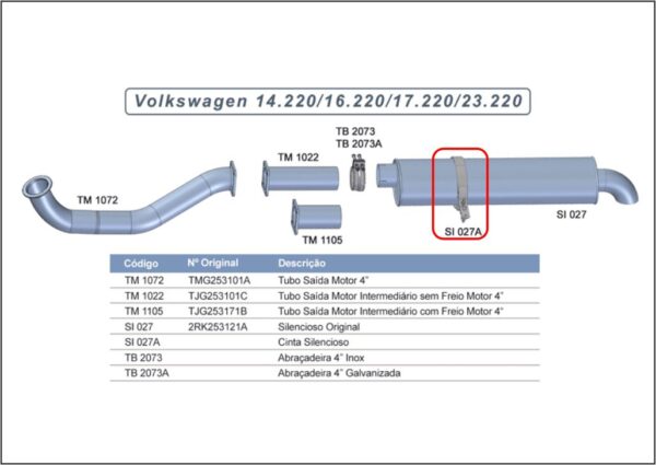 SI027A - ABRAC SILENC VW/CARGO (OVAL)