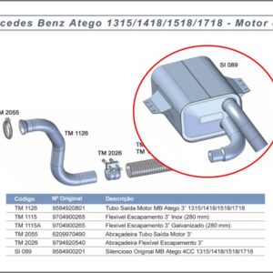 SI089 - SILENC C/ ATEGO 4CC