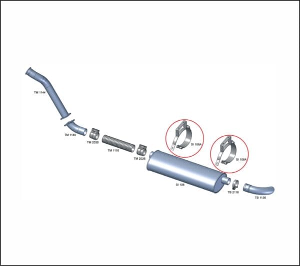 SI106A - ABRAC SILENC VW 8.120/8.150/9.150 2000 ATE 2011