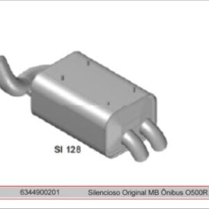 SI128 - SILENC ORIGINAL MB ONIBUS O500R EURO 3