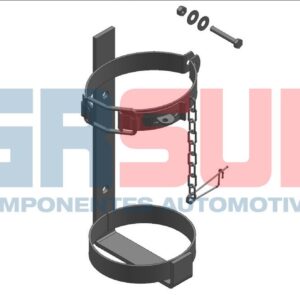 SP1088 - SUPORTE EXTINTOR INCENDIO 4/6 KG