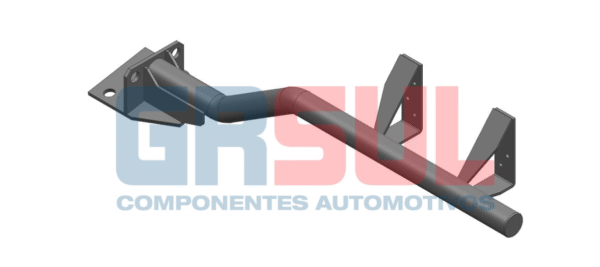 SP1382D - SUP PARALAMA TRASEIRO IVECO STRALIS HI-WAY DIR