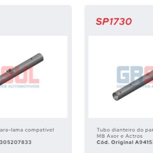 SP1730 - SUP PARALAMA DIANT AXOR E ACTROS