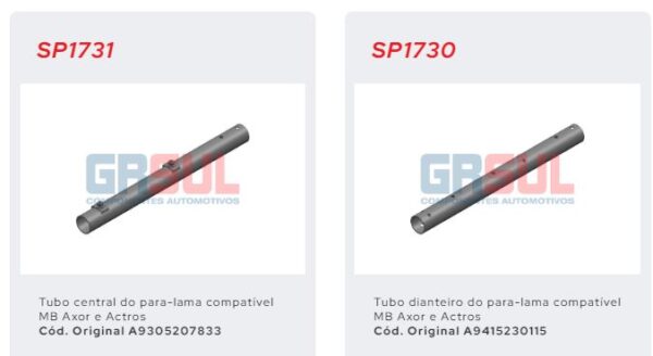 SP1730 - SUP PARALAMA DIANT AXOR E ACTROS