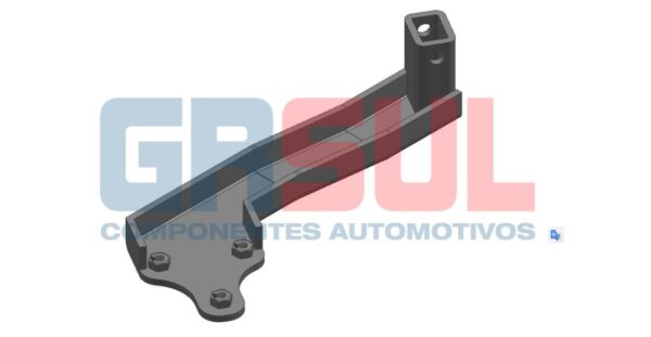 SP3020E - SUP TRASEIRO ESTRIBO AXOR ACTROS ESQ (MAIOR)