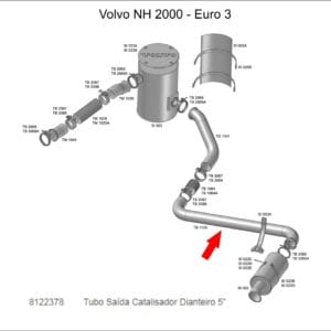 TB1100 - INTERM CATALISADOR DIANTEIRO 5